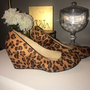 Chinese Laundry Leopard Wedges